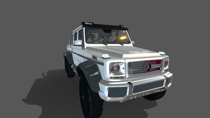mercedes-benz-g-63-amg-6x6-br463-2014 3D Model