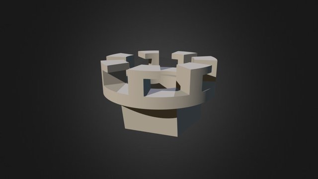 Mirror Support - Fan connector 3D Model