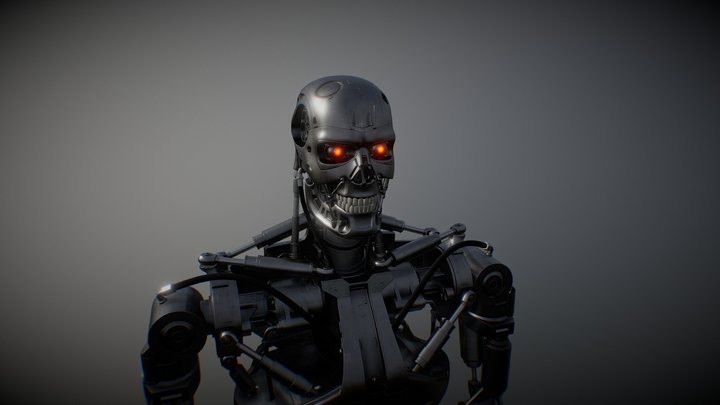 Terminator T-800 3D Model