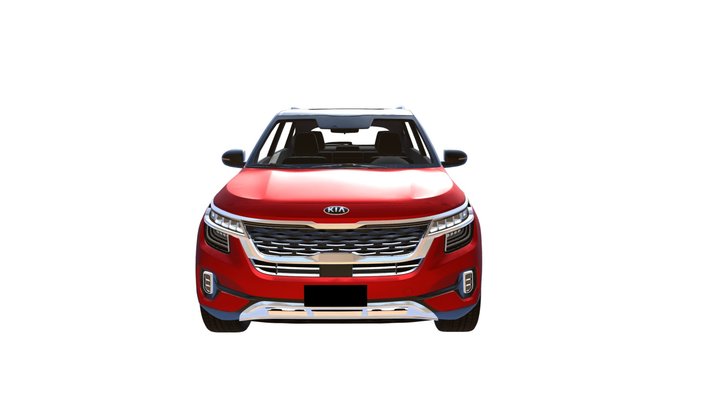Kia Seltos SX-TGDI 2021 3D Model