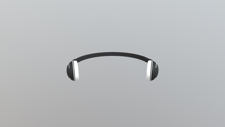 Headphones Assembly 3D Model