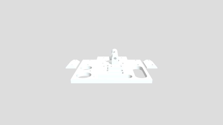 Ender 5 plus Carriage CoreXY + Satsana + bltouch 3D Model