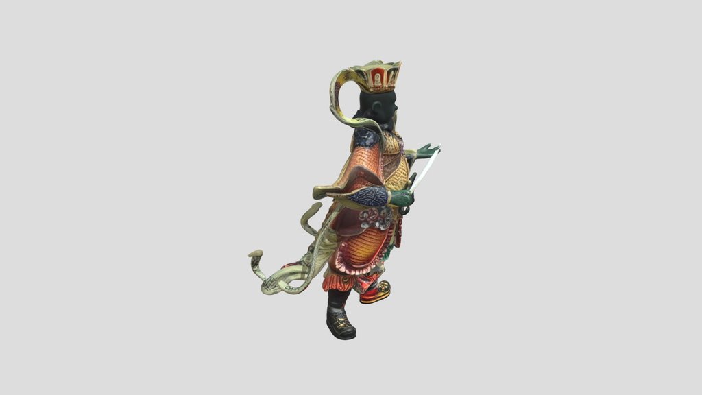 Mythical Warrior 3d Model