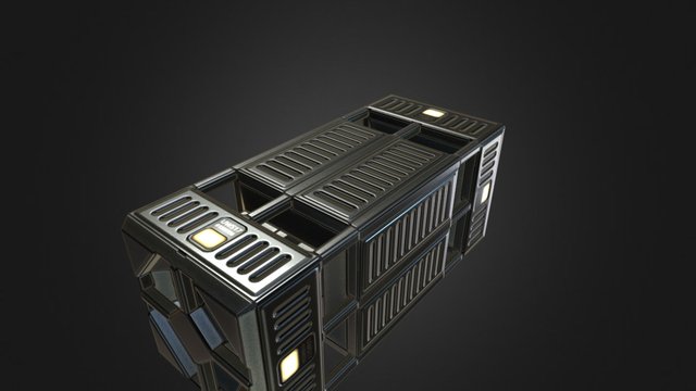 Cargo Case 3D Model