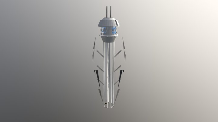 ATC Tower 3D Model