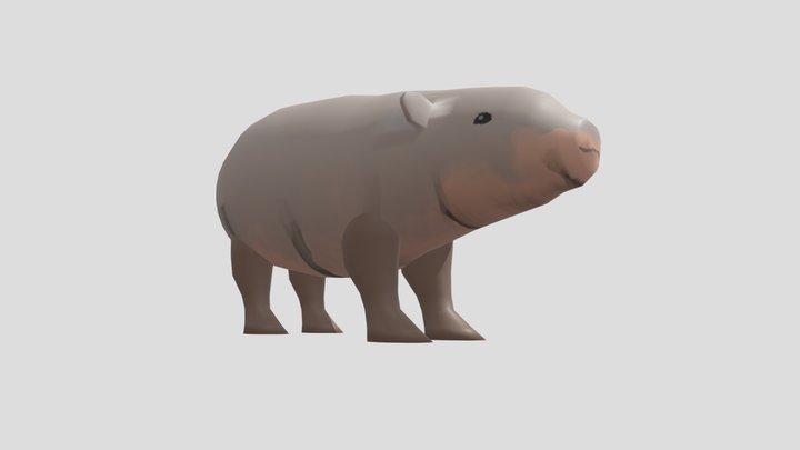 Moo Deng – Kostenloses 3D-Modell STL