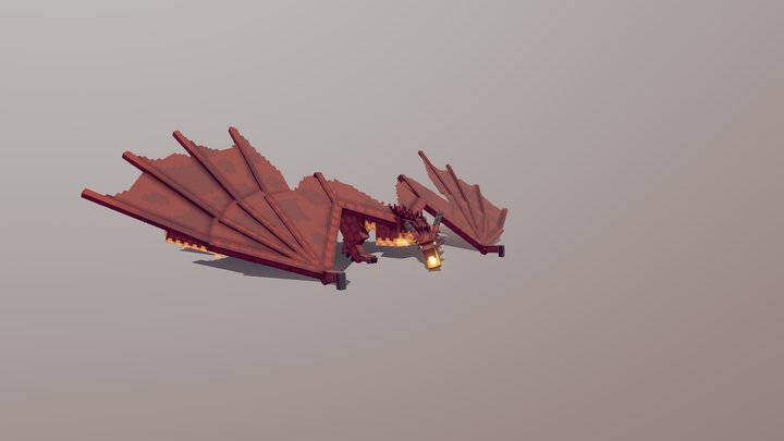 Pyre wyvern 3D Model