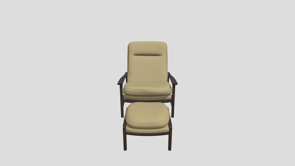 Marina Armchair With Ottoman