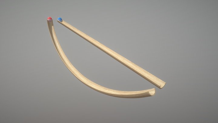 Brahistohrona kriva (brachistochrone curve) 3D Model