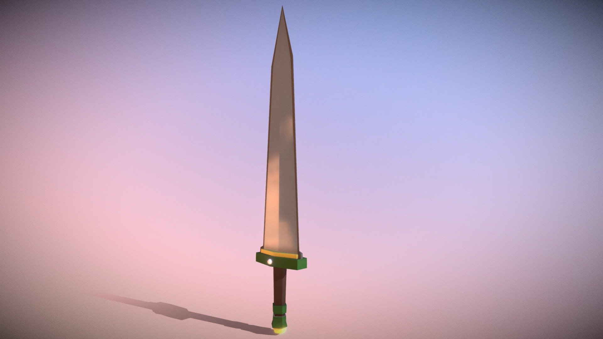 First Model(Tutorial Sword)