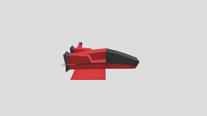 Spaceship 3D Model