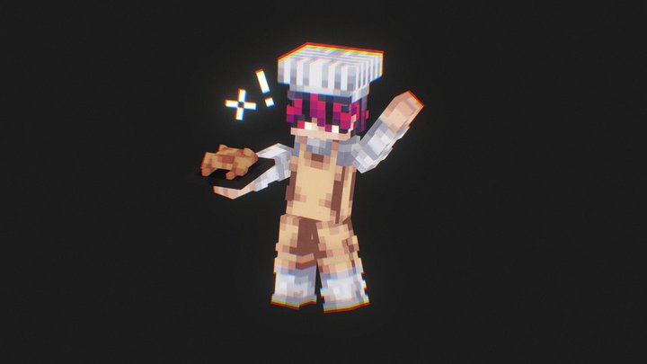 Yusa Chef 3D Model