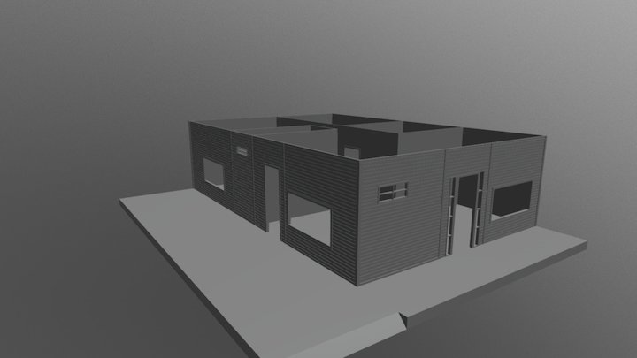 First model of Camp house 3D Model
