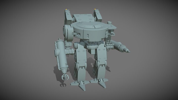 Diploma High poly. 3D Model