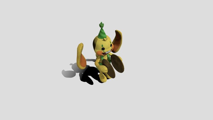 Animated_Poppy_Playtime__Bunzo_Bunny (2) 3D Model
