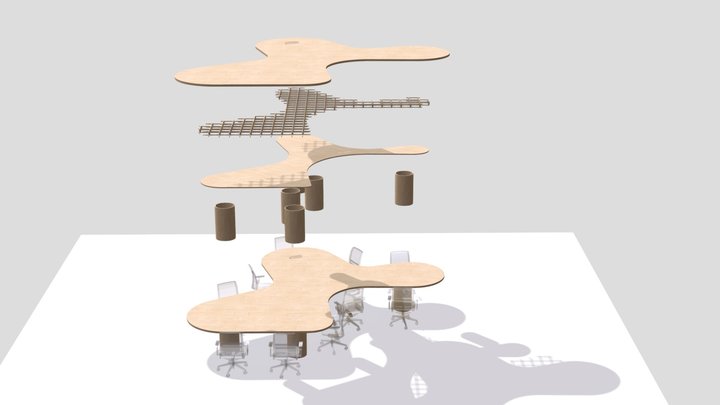 mesa ameba 10 3D Model