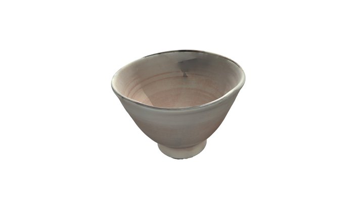 Lost I found #024 Pink Tea Cup 3D Model