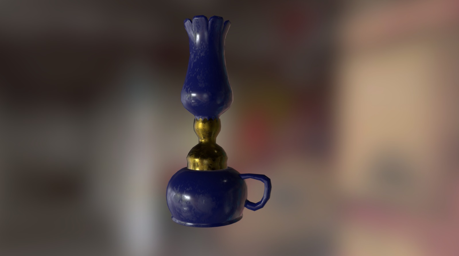 Oil Lamp Download Free 3D model by Maciej (Mgo) [7b5cb17] Sketchfab
