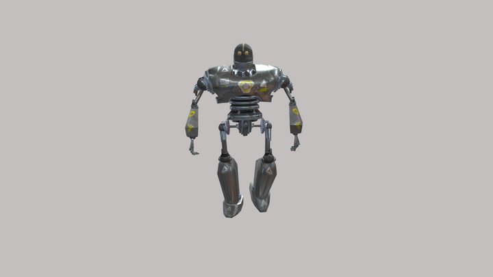 Iron Giant 3D Model