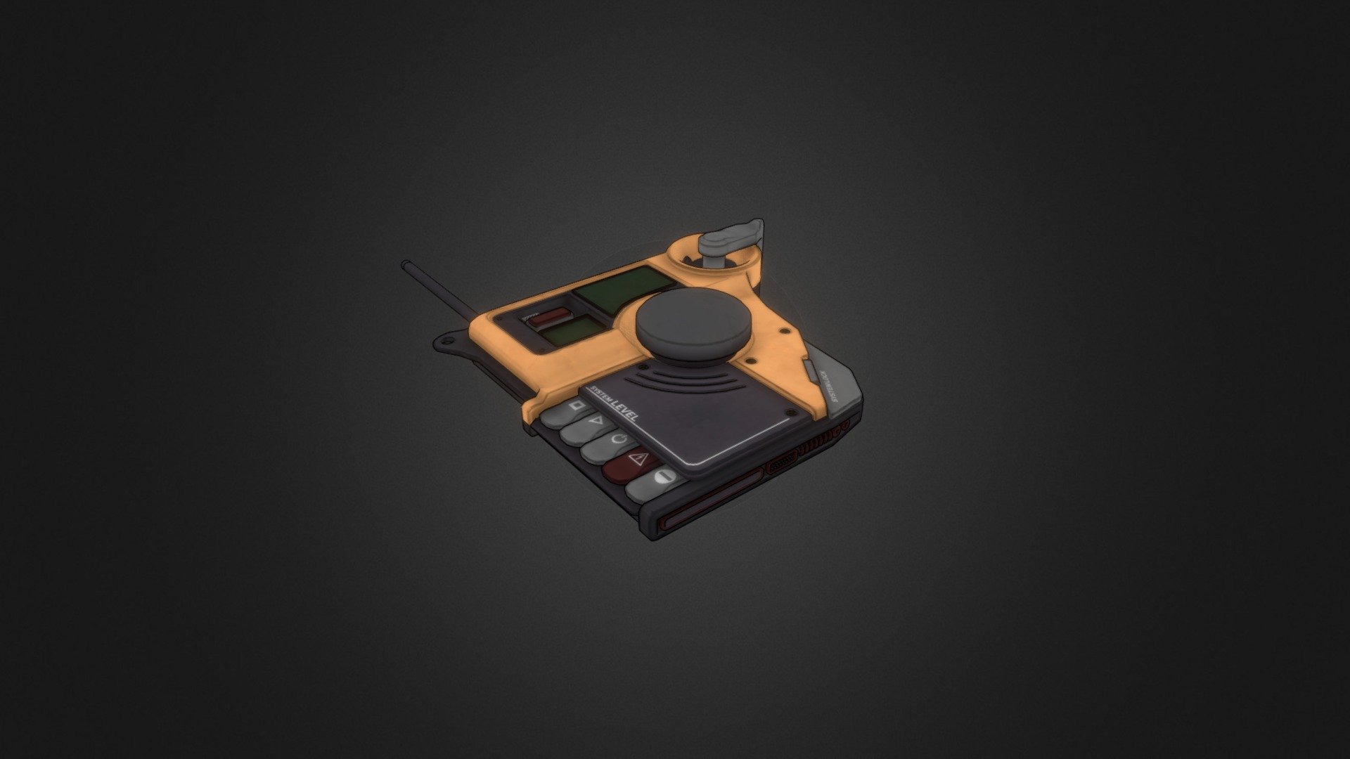scifi_tool_player - 3D model by Into Kaataja (@Nixak) [7b5e44d] - Sketchfab