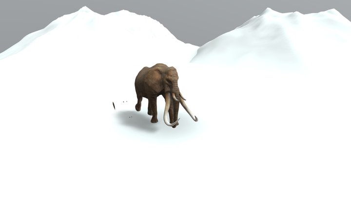 Elefánttt 3D Model