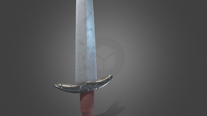 Old Dagger 3D Model