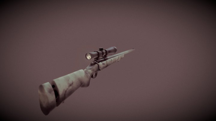 M24 Sniper Weapon System 3D Model