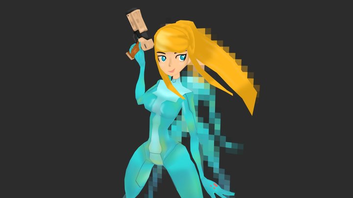 Samus Aran 3D Model