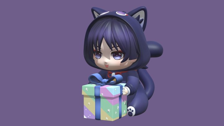 Otaku 3D models - Sketchfab