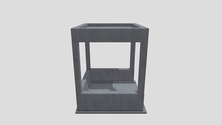 Scary Baboon Elevator (No Metal Effect) 3D Model