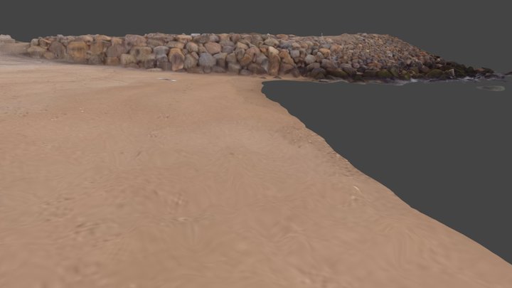 Matunuck beach 3D Model