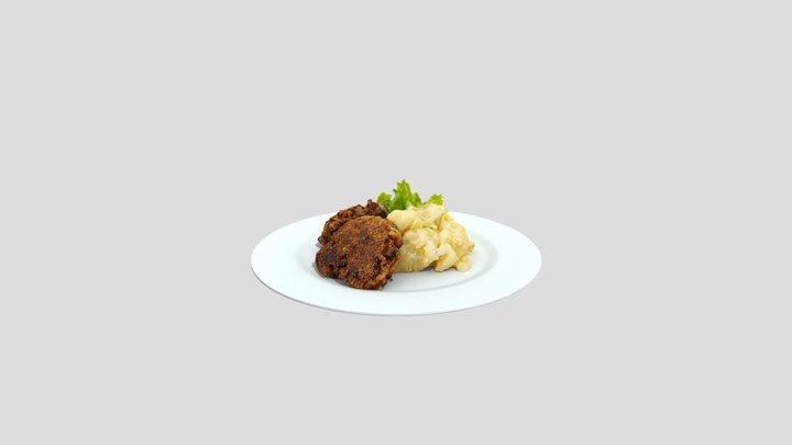 Meal Example 3D Model