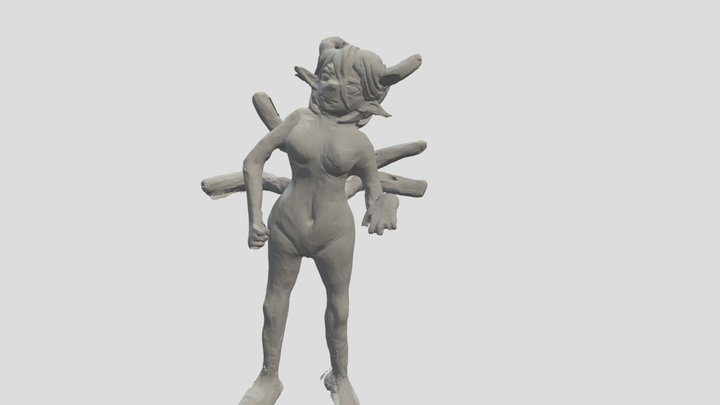 Game Art - Year 1 - Samira 3D Model