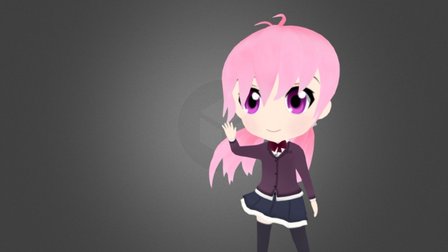 Hikari Hoshi Chibi Ver 3D Model