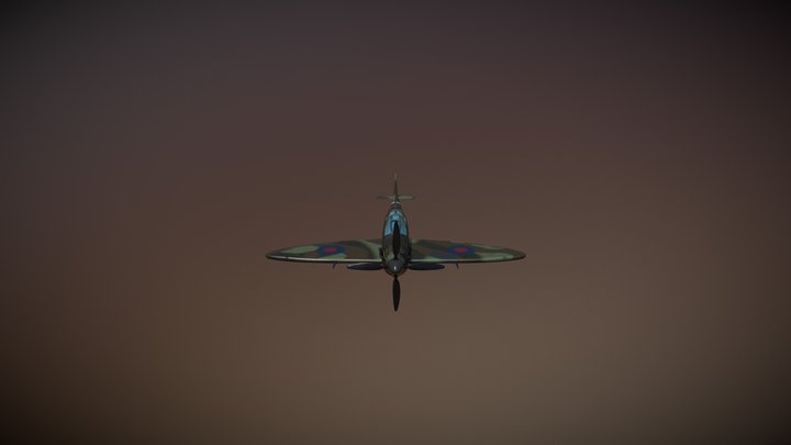 Spitfire MK VI 3D Model