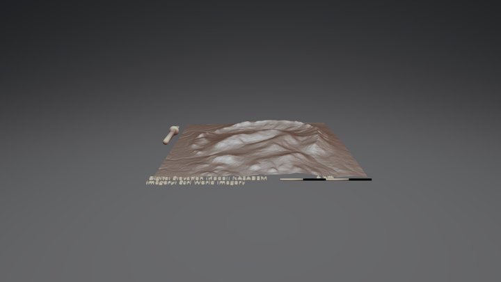 Mont Megantic 3D Model