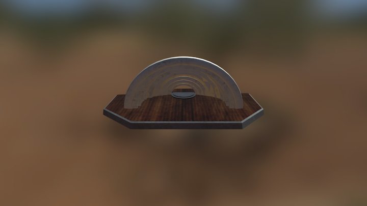 Game Stage Texture Pass 3D Model