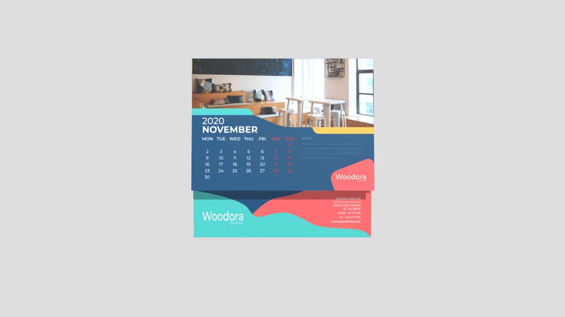 Deskcalendar Download Free 3D model by s3lman [7b658cc] Sketchfab