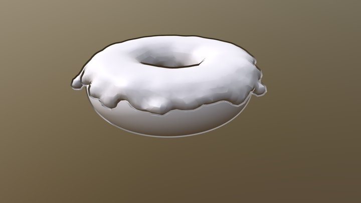 Donut – Kostenloses 3D-Modell STL