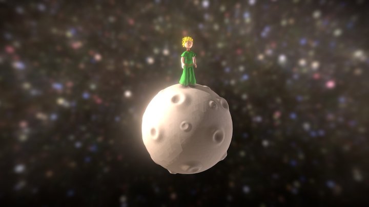 Le Petit Prince 3D Model