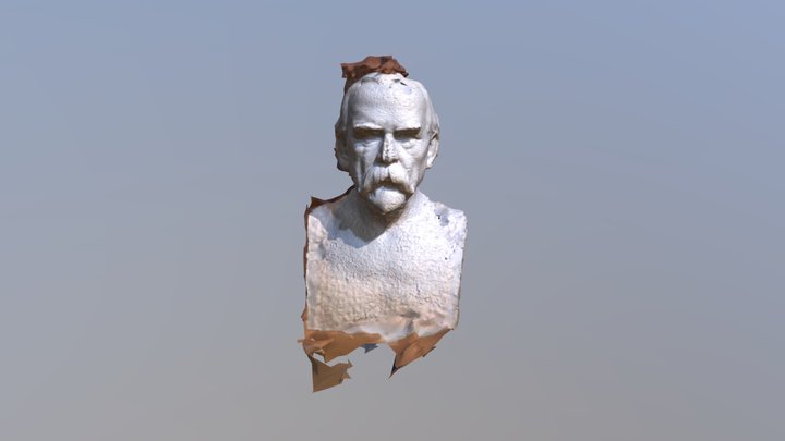 "Bust of Henry Walters" Photogrammetry Test 3D Model