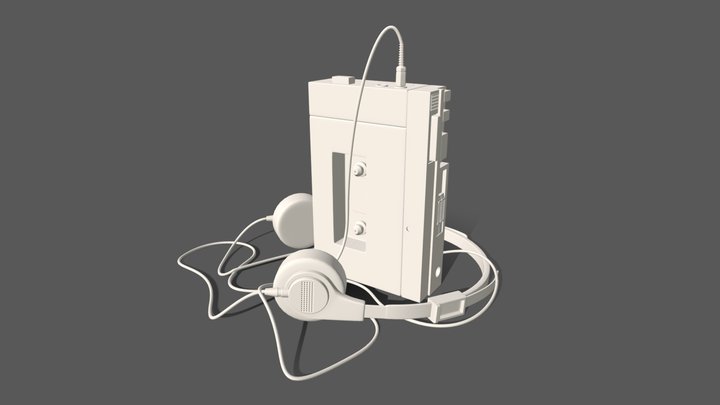 SONY Walkman model 3D Model