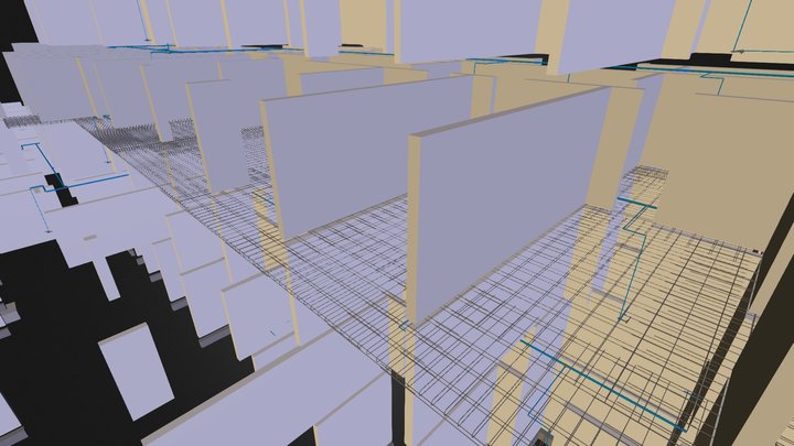 Enfierradura_Armadura_Loza_Seccion_B 3D Model