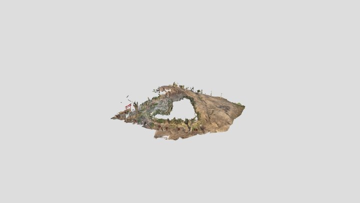 Sengen-yama Tumulus 3D Model