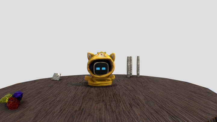 Emo the Robot 3D Model