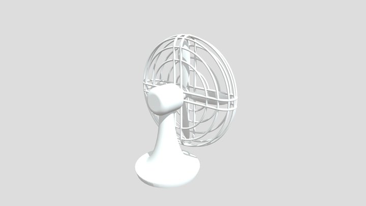 Fan 3D Model