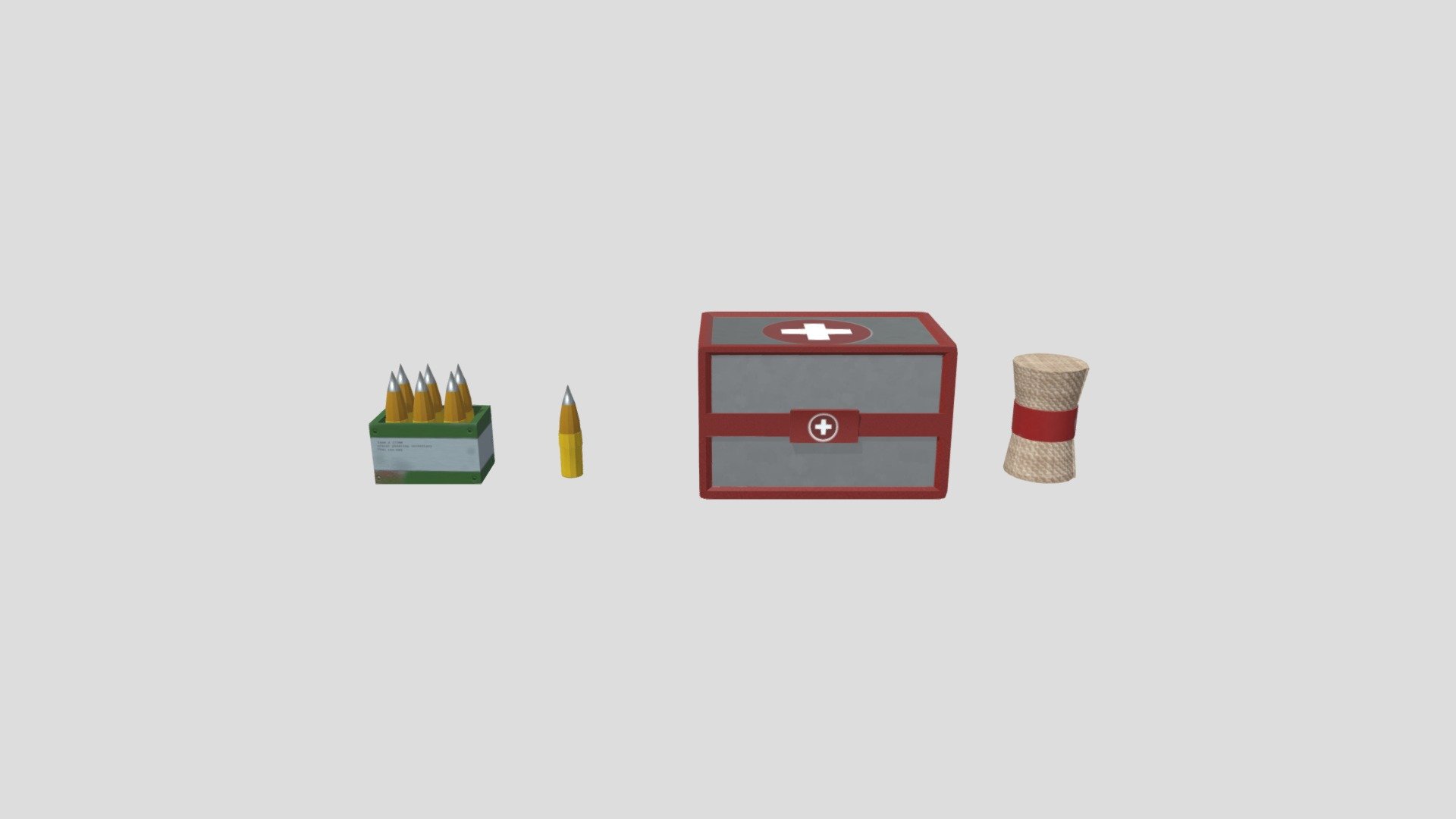 simple objects - 3D model by caeruleum (@123loshaar) [7b6da9c] - Sketchfab