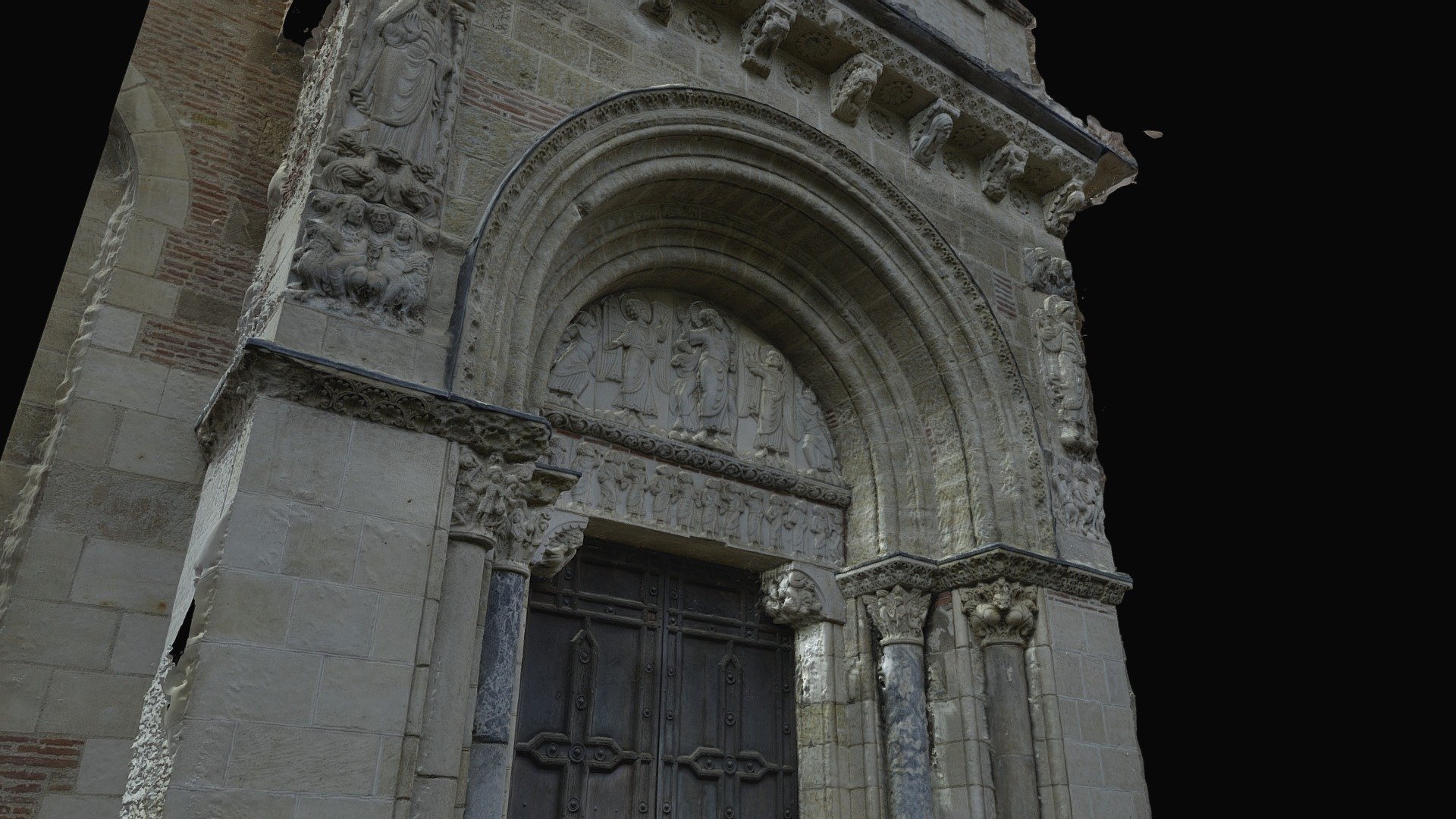 Iconographie Toulouse St Sernin Porte Miegeville Buy