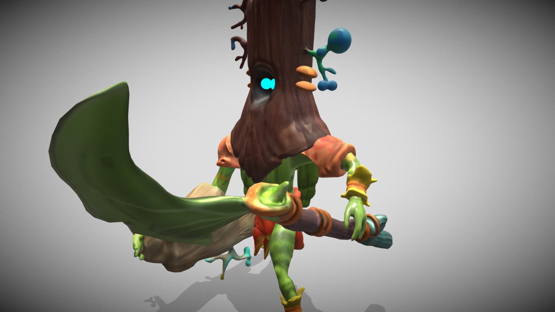 Forest Guard - 3D model by esoto13 [7b6f726] - Sketchfab