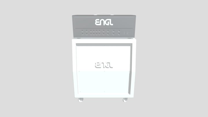 Гитарный стек энгл 3D Model